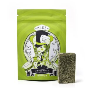 ALICE GREEN APPLE MUSHROOM GUMMIES 1000MG